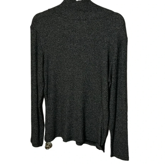 NWT 🇨🇦 Soft Works Petites , made in Canada.  Knit grey soft turtleneck . - Picture 5 of 12